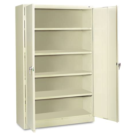 Assembled Jumbo Steel Storage Cabinet, 48w x 24d 